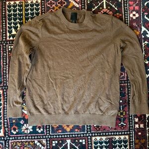 100% Cotton Taupe Sweater